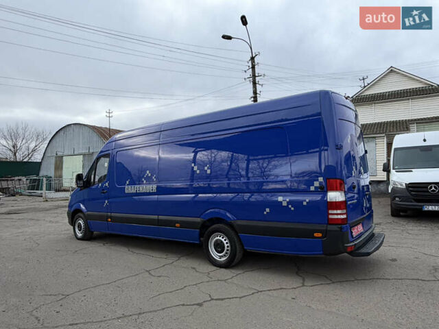 Синий Мерседес Sprinter, объемом двигателя 2.2 л и пробегом 295 тыс. км за 20500 $, фото 14 на Automoto.ua