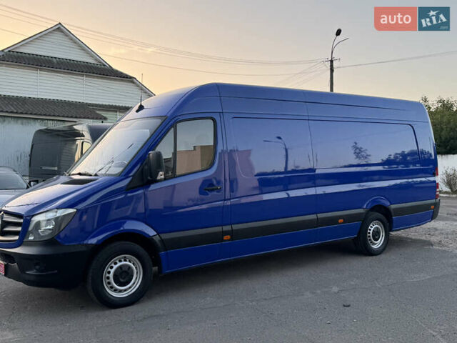 Синий Мерседес Sprinter, объемом двигателя 2.2 л и пробегом 298 тыс. км за 21700 $, фото 7 на Automoto.ua