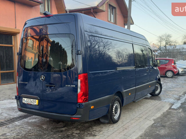 Синій Мерседес Sprinter, об'ємом двигуна 2.14 л та пробігом 232 тис. км за 27900 $, фото 25 на Automoto.ua