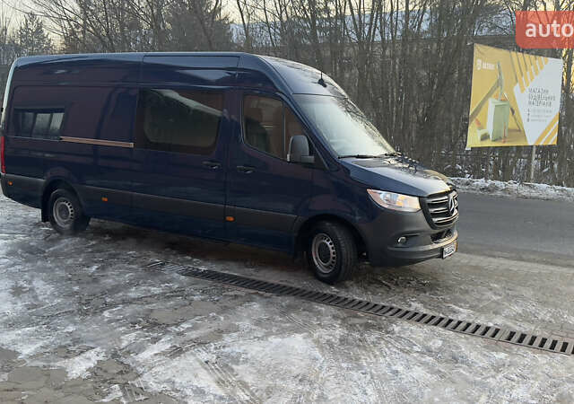 Синій Мерседес Sprinter, об'ємом двигуна 2.14 л та пробігом 232 тис. км за 27900 $, фото 4 на Automoto.ua