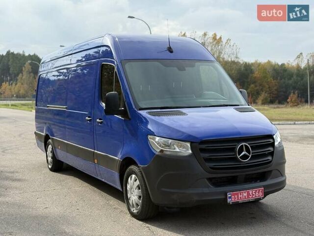 Синий Мерседес Sprinter, объемом двигателя 2.2 л и пробегом 251 тыс. км за 24250 $, фото 7 на Automoto.ua