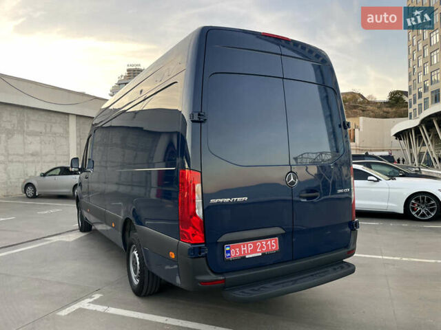 Синий Мерседес Sprinter, объемом двигателя 2.2 л и пробегом 318 тыс. км за 25500 $, фото 80 на Automoto.ua