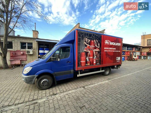 Синий Мерседес Sprinter, объемом двигателя 2.99 л и пробегом 255 тыс. км за 19250 $, фото 14 на Automoto.ua