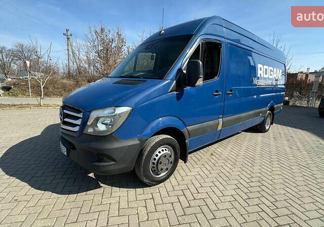 Синий Мерседес Sprinter, объемом двигателя 2.14 л и пробегом 384 тыс. км за 24000 $, фото 15 на Automoto.ua