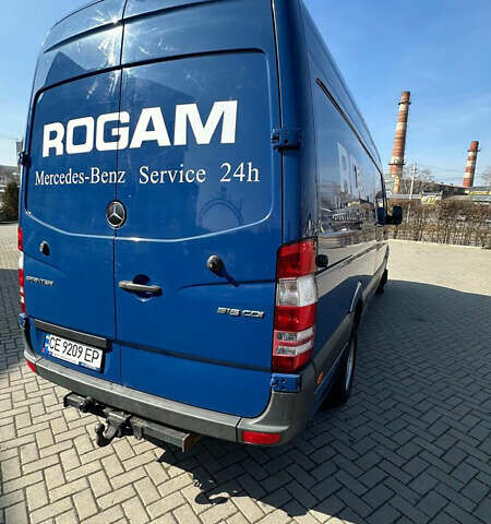 Синий Мерседес Sprinter, объемом двигателя 2.14 л и пробегом 384 тыс. км за 24000 $, фото 18 на Automoto.ua
