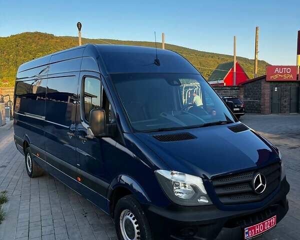 Синий Мерседес Sprinter, объемом двигателя 2.2 л и пробегом 308 тыс. км за 20500 $, фото 10 на Automoto.ua
