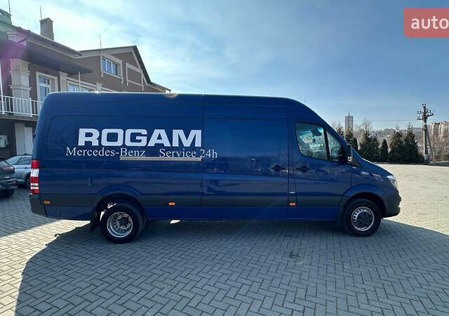 Синий Мерседес Sprinter, объемом двигателя 2.14 л и пробегом 384 тыс. км за 24000 $, фото 13 на Automoto.ua