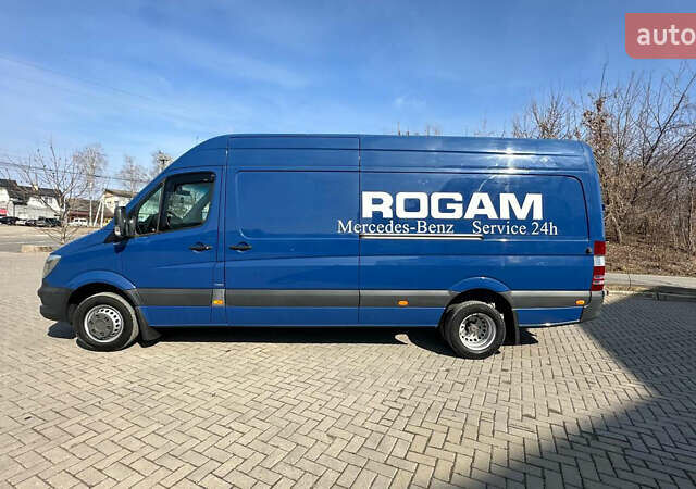 Синий Мерседес Sprinter, объемом двигателя 2.14 л и пробегом 384 тыс. км за 24000 $, фото 16 на Automoto.ua
