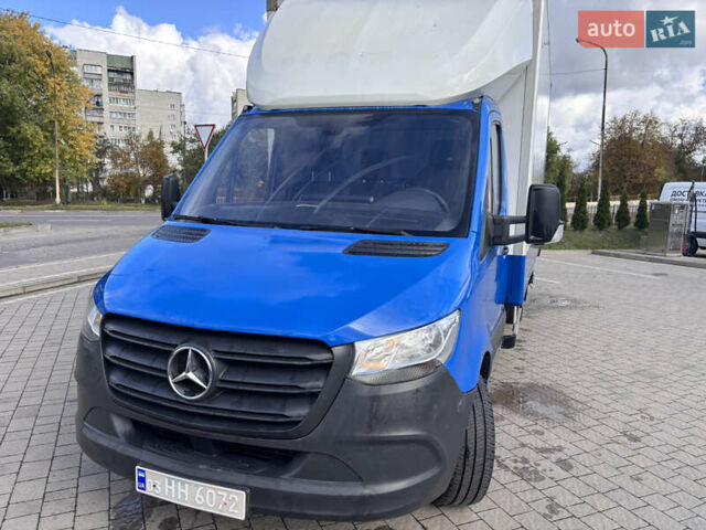 Синий Мерседес Sprinter, объемом двигателя 2.14 л и пробегом 442 тыс. км за 25500 $, фото 5 на Automoto.ua