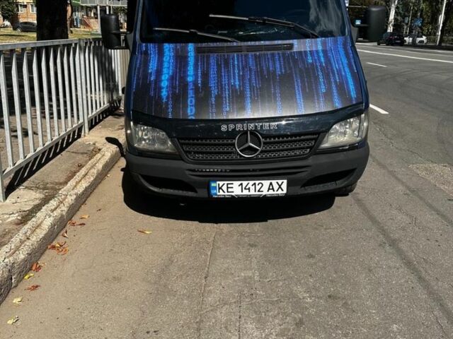 Синий Мерседес Sprinter, объемом двигателя 2.9 л и пробегом 190 тыс. км за 5700 $, фото 1 на Automoto.ua