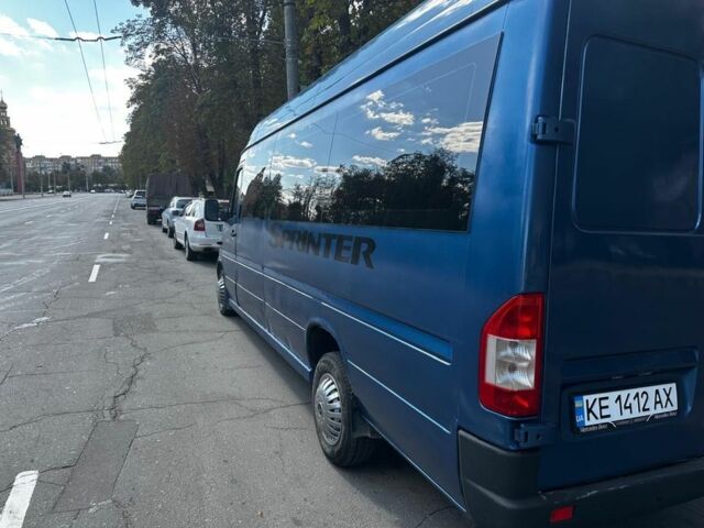 Синий Мерседес Sprinter, объемом двигателя 2.9 л и пробегом 190 тыс. км за 5700 $, фото 3 на Automoto.ua