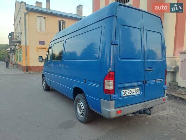 Синий Мерседес Sprinter, объемом двигателя 2.69 л и пробегом 397 тыс. км за 8100 $, фото 1 на Automoto.ua
