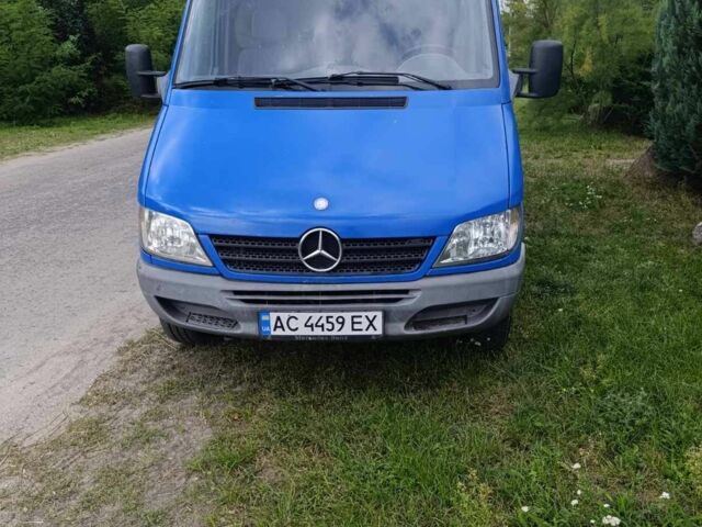 Синий Мерседес Sprinter, объемом двигателя 2.7 л и пробегом 400 тыс. км за 7432 $, фото 12 на Automoto.ua