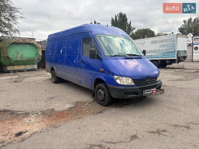 Синій Мерседес Sprinter, об'ємом двигуна 2.2 л та пробігом 96 тис. км за 5490 $, фото 6 на Automoto.ua