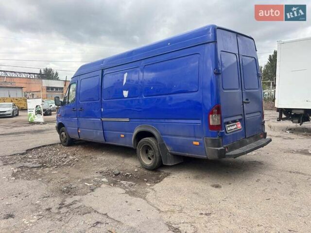 Синій Мерседес Sprinter, об'ємом двигуна 2.2 л та пробігом 96 тис. км за 5490 $, фото 2 на Automoto.ua