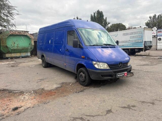 Мерседес Sprinter 2003 у Запоріжжя на Automoto.ua Синій Мерседес Sprinter, об'ємом двигуна 2.2 л та пробігом 96 тис. км за 5490 $, фото 6 на Automoto.ua