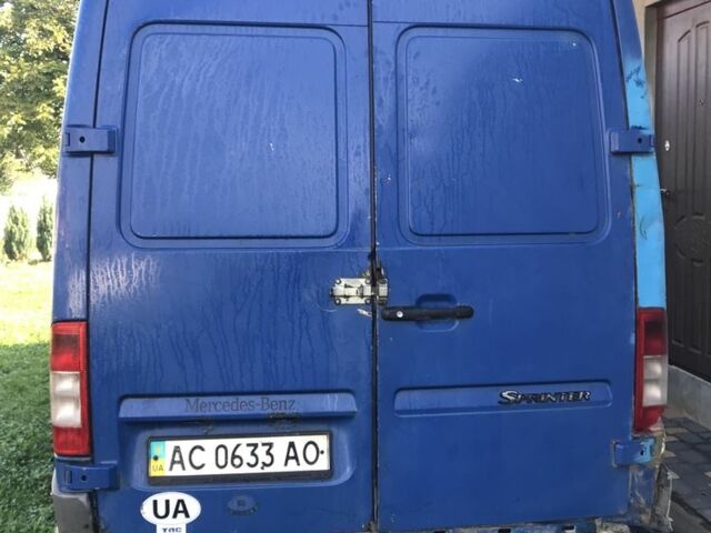 Синий Мерседес Sprinter, объемом двигателя 0 л и пробегом 3 тыс. км за 4200 $, фото 1 на Automoto.ua