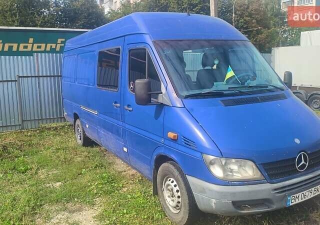 Синий Мерседес Sprinter, объемом двигателя 2.15 л и пробегом 802 тыс. км за 7800 $, фото 4 на Automoto.ua