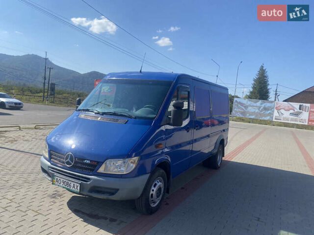 Синій Мерседес Sprinter, об'ємом двигуна 2.7 л та пробігом 413 тис. км за 13000 $, фото 1 на Automoto.ua