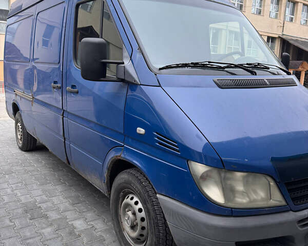 Синій Мерседес Sprinter, об'ємом двигуна 2.7 л та пробігом 487 тис. км за 7900 $, фото 1 на Automoto.ua