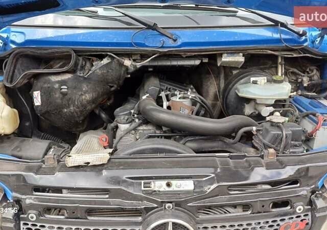 Синий Мерседес Sprinter, объемом двигателя 2.2 л и пробегом 480 тыс. км за 12500 $, фото 9 на Automoto.ua