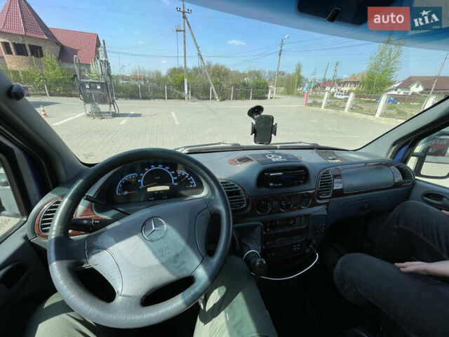 Синий Мерседес Sprinter, объемом двигателя 2.7 л и пробегом 715 тыс. км за 9500 $, фото 9 на Automoto.ua