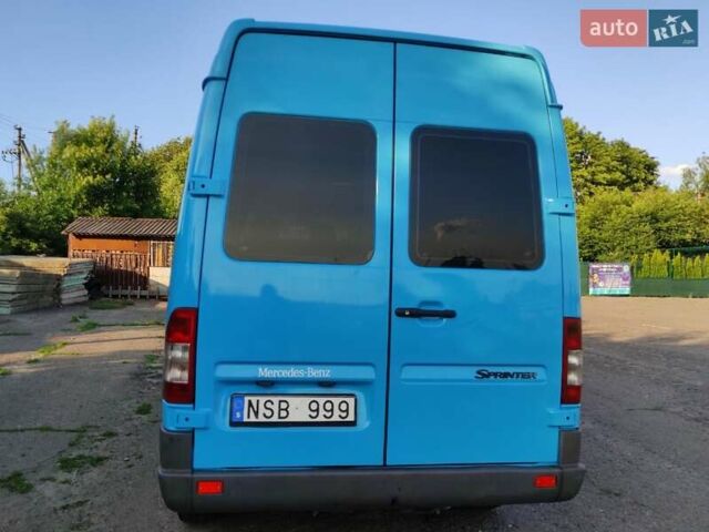 Синий Мерседес Sprinter, объемом двигателя 0 л и пробегом 227 тыс. км за 18700 $, фото 30 на Automoto.ua