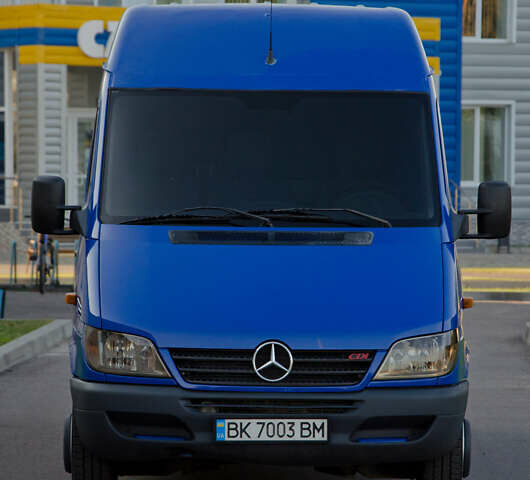 Синий Мерседес Sprinter, объемом двигателя 2.2 л и пробегом 300 тыс. км за 12800 $, фото 21 на Automoto.ua