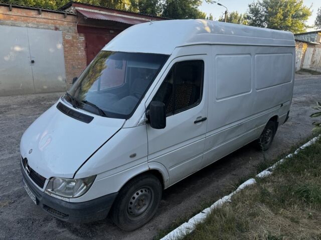 Синий Мерседес Sprinter, объемом двигателя 2.1 л и пробегом 100 тыс. км за 4200 $, фото 1 на Automoto.ua