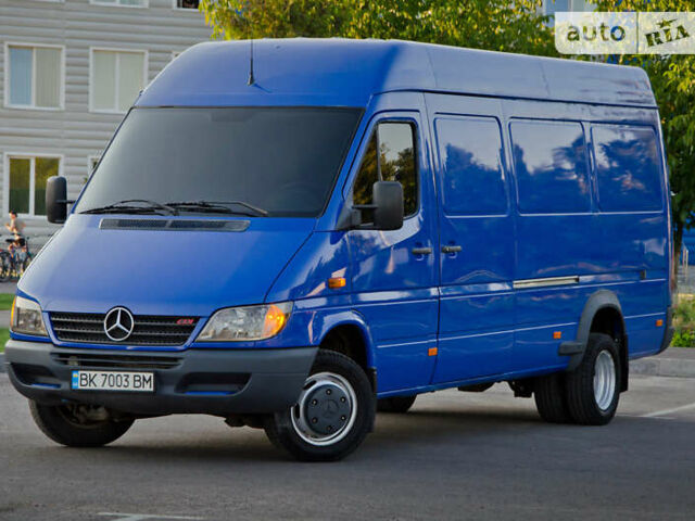 Синий Мерседес Sprinter, объемом двигателя 2.2 л и пробегом 300 тыс. км за 12800 $, фото 7 на Automoto.ua