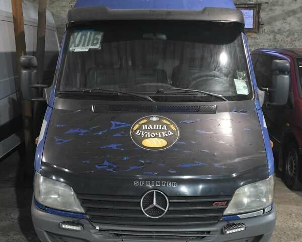 Синий Мерседес Sprinter, объемом двигателя 2.15 л и пробегом 350 тыс. км за 8500 $, фото 1 на Automoto.ua