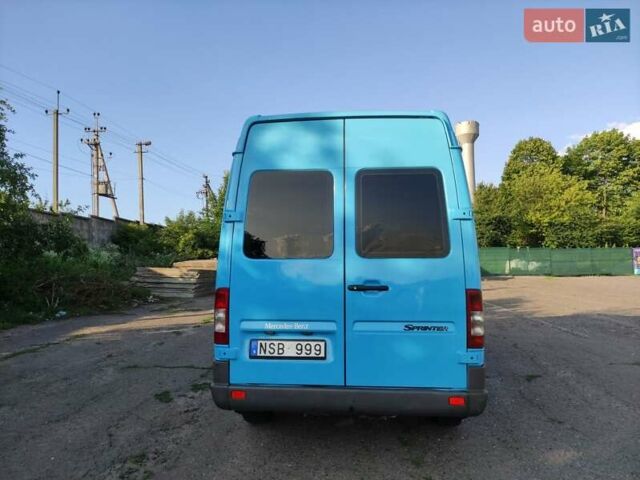 Синий Мерседес Sprinter, объемом двигателя 0 л и пробегом 227 тыс. км за 18700 $, фото 5 на Automoto.ua