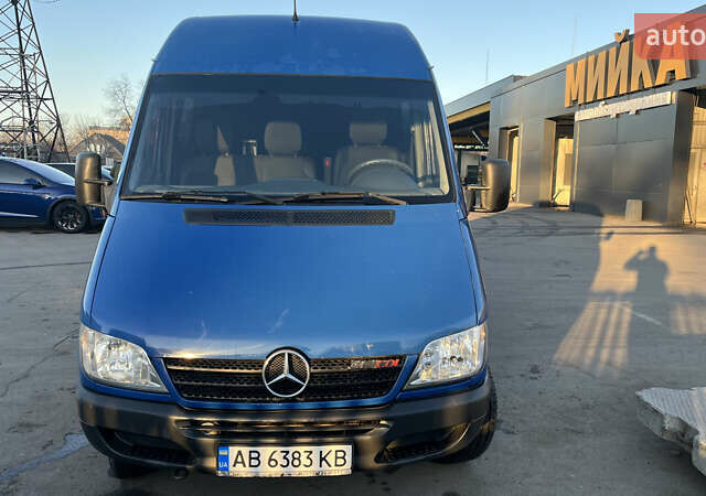 Синій Мерседес Sprinter, об'ємом двигуна 2.15 л та пробігом 430 тис. км за 13000 $, фото 3 на Automoto.ua
