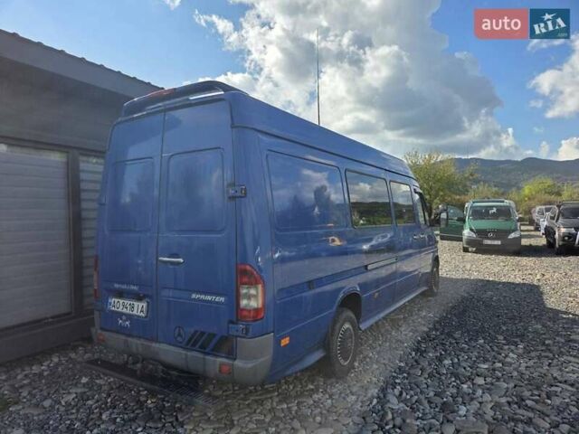 Синій Мерседес Sprinter, об'ємом двигуна 2.15 л та пробігом 348 тис. км за 7400 $, фото 1 на Automoto.ua