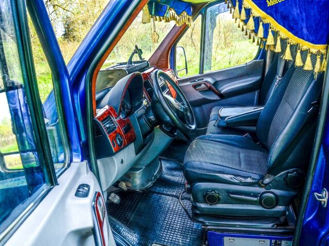 Синій Мерседес Sprinter, об'ємом двигуна 3 л та пробігом 332 тис. км за 17500 $, фото 16 на Automoto.ua