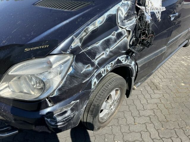 Синий Мерседес Sprinter, объемом двигателя 3 л и пробегом 300 тыс. км за 11000 $, фото 1 на Automoto.ua