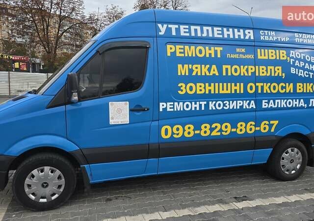 Синий Мерседес Sprinter, объемом двигателя 2.15 л и пробегом 290 тыс. км за 11850 $, фото 6 на Automoto.ua