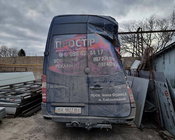 Синий Мерседес Sprinter, объемом двигателя 2.14 л и пробегом 295 тыс. км за 7500 $, фото 7 на Automoto.ua