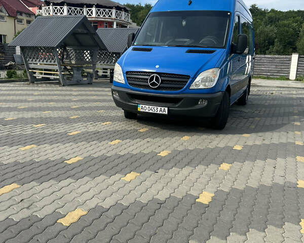 Синий Мерседес Sprinter, объемом двигателя 3 л и пробегом 280 тыс. км за 15000 $, фото 12 на Automoto.ua
