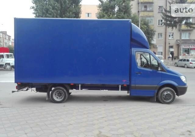 Синий Мерседес Sprinter, объемом двигателя 2.2 л и пробегом 450 тыс. км за 16500 $, фото 19 на Automoto.ua