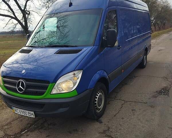 Синий Мерседес Sprinter, объемом двигателя 2.1 л и пробегом 380 тыс. км за 11000 $, фото 14 на Automoto.ua