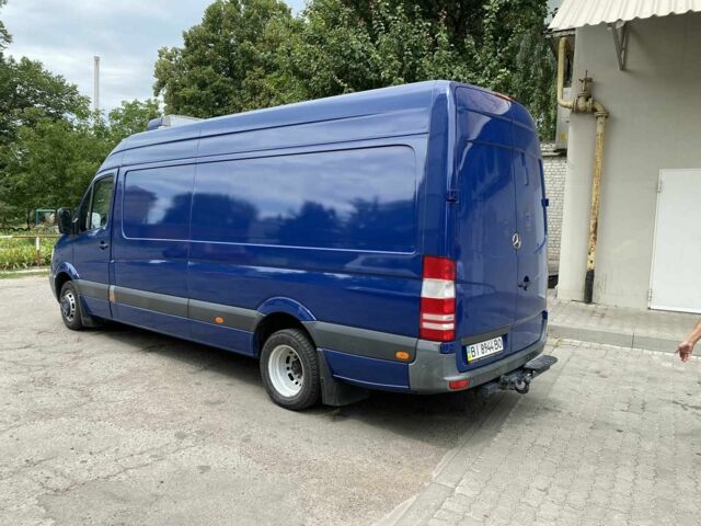 Мерседес Sprinter 2011 в Лубнах на Automoto.ua Синий Мерседес Sprinter, объемом двигателя 2.1 л и пробегом 268 тыс. км за 20000 $, фото 1 на Automoto.ua