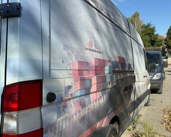 Синий Мерседес Sprinter, объемом двигателя 2.14 л и пробегом 250 тыс. км за 5000 $, фото 1 на Automoto.ua