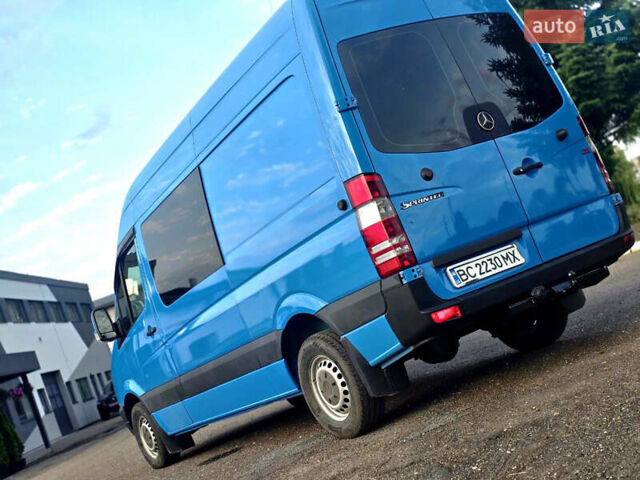 Синій Мерседес Sprinter, об'ємом двигуна 2.14 л та пробігом 510 тис. км за 12800 $, фото 8 на Automoto.ua