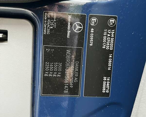 Мерседес Sprinter 2012 в Надворной на Automoto.ua Синий Мерседес Sprinter, объемом двигателя 1.8 л и пробегом 569 тыс. км за 14100 $, фото 15 на Automoto.ua