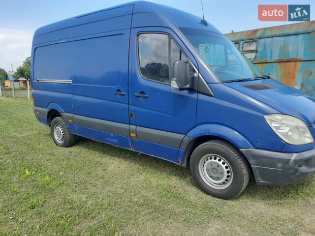 Синий Мерседес Sprinter, объемом двигателя 2.14 л и пробегом 460 тыс. км за 9500 $, фото 4 на Automoto.ua