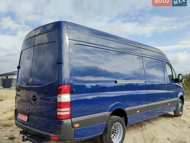 Синий Мерседес Sprinter, объемом двигателя 2.2 л и пробегом 249 тыс. км за 22999 $, фото 18 на Automoto.ua