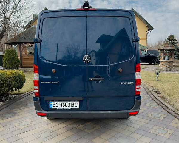 Синий Мерседес Sprinter, объемом двигателя 2.2 л и пробегом 310 тыс. км за 13500 $, фото 13 на Automoto.ua