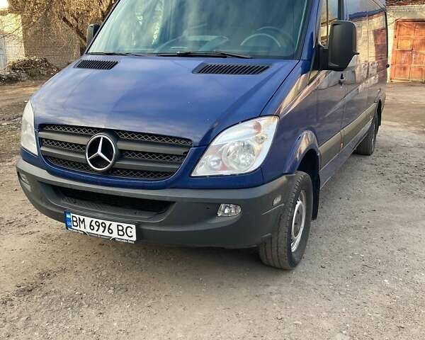 Синий Мерседес Sprinter, объемом двигателя 2.14 л и пробегом 441 тыс. км за 14800 $, фото 1 на Automoto.ua