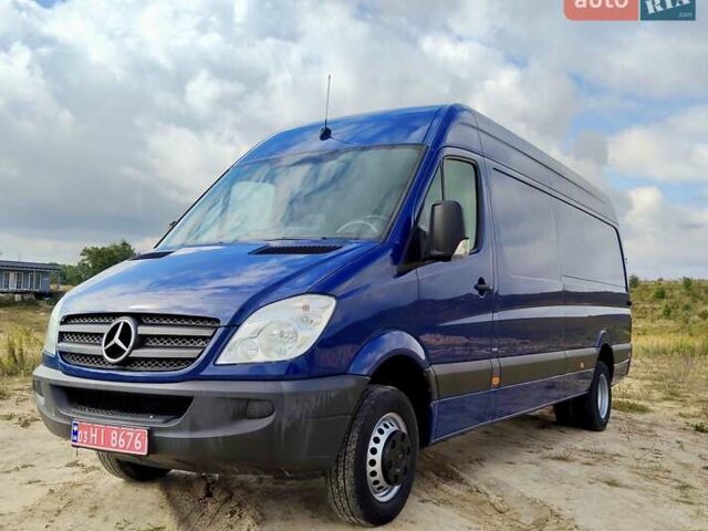 Синий Мерседес Sprinter, объемом двигателя 2.2 л и пробегом 249 тыс. км за 22999 $, фото 11 на Automoto.ua